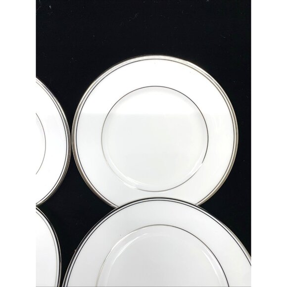4 Waterford Kilbarry Platinum Bread & Butter Plates 6" Fine Bone China 2103489 - Picture 5 of 10